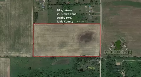 Vl Brown Road, Sunfield, MI 48890
