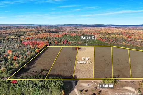 0 Vl 1030 Acres Niemi Rd #PARCEL D, Kaleva, MI 49645