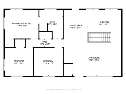 Floorplan - 1110 Chapel Rd, Parma, MI 49269 photo 1 of 3