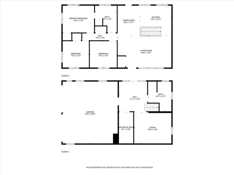 Floorplan - 1110 Chapel Rd, Parma, MI 49269 photo 3 of 3
