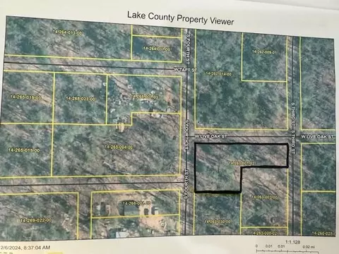 V/l W Live Oak Street, Idlewild, MI 49642