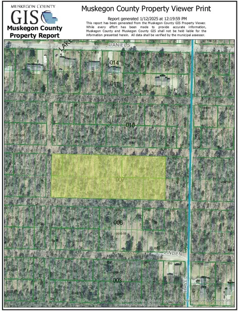 V/l W Cedar Road, Twin Lake, MI 49457