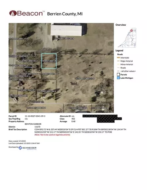 O Riverside Rd Road, Benton Harbor, MI 49022