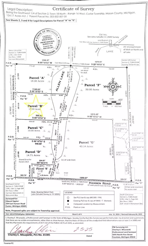 Parcel B N Stephens Road, Custer, MI 49405 photo 19