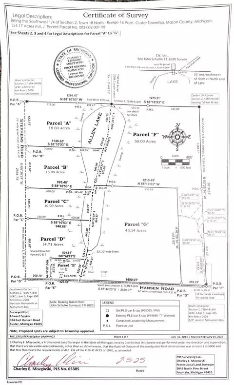Parcel D N Stephens Road, Custer, MI 49405 photo 14