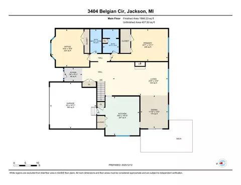 Floorplan - 3404 Belgian Cir, Jackson, MI 49203 photo 1 of 2