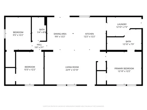 Floorplan - 129 W 9th St, Morley, MI 49336 photo 2 of 2