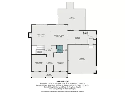 Floorplan - 7315 King Rd, Spring Arbor, MI 49283 photo 1 of 4