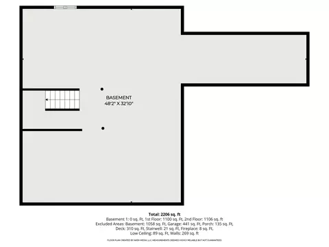 Floorplan - 7315 King Rd, Spring Arbor, MI 49283 photo 3 of 4
