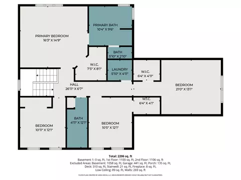 Floorplan - 7315 King Rd, Spring Arbor, MI 49283 photo 2 of 4