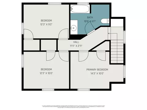 Floorplan - 709 Griswold St, Jackson, MI 49203 photo 2 of 3