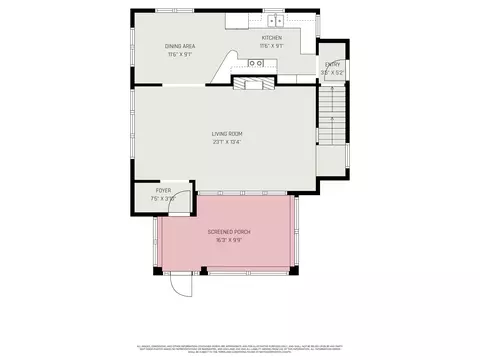 Floorplan - 709 Griswold St, Jackson, MI 49203 photo 1 of 3