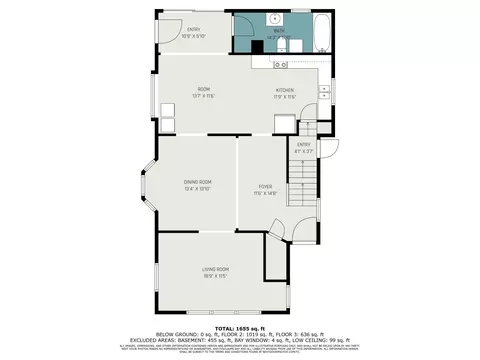 Floorplan - 421 Lewis St, Belding, MI 48809 photo 1 of 3
