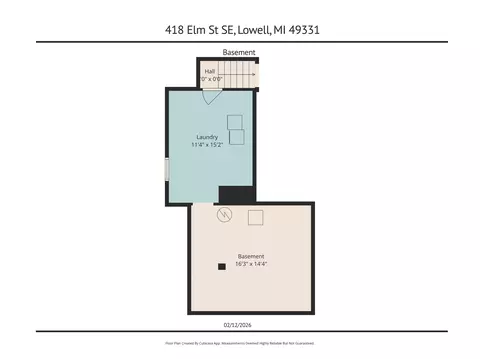 Floorplan - 418 Elm St SE, Lowell, MI 49331 photo 4 of 4