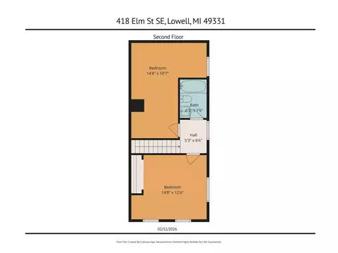 Floorplan - 418 Elm St SE, Lowell, MI 49331 photo 3 of 4