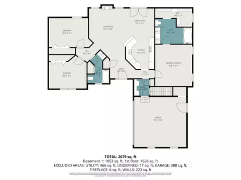 Floorplan - 239 Hatch Ave, Coldwater, MI 49036 photo 1 of 2