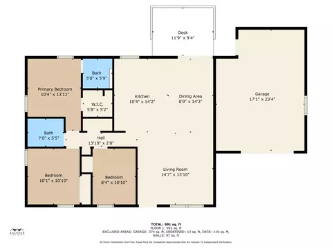 Floorplan - 3457 Cambridge Ave, Jackson, MI 49203 photo 1 of 1