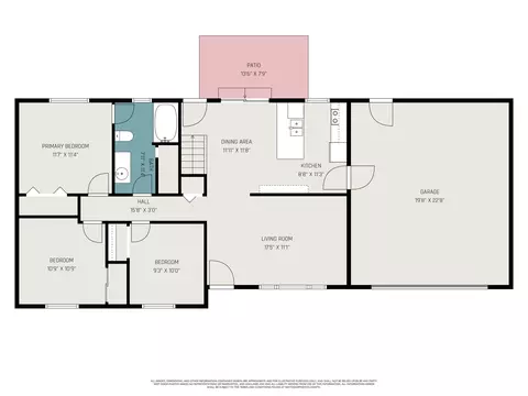Floorplan - 13540 Riverside Dr, Constantine, MI 49042 photo 1 of 2