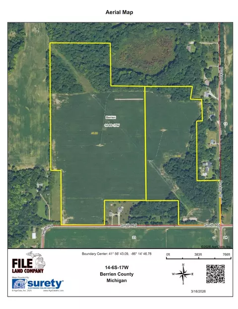 Smith Road, Berrien Center, MI 49102
