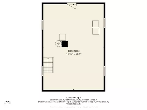 Floorplan - 414 N Pleasant St, Jackson, MI 49202 photo 3 of 4