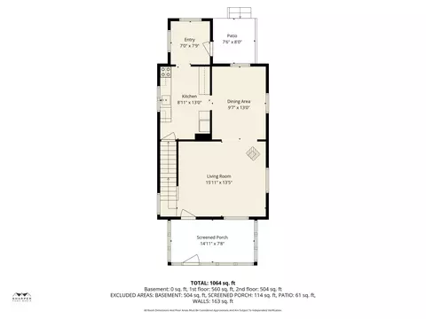 Floorplan - 414 N Pleasant St, Jackson, MI 49202 photo 1 of 4