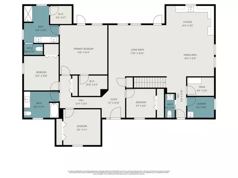 Floorplan - 1311 Northwind Dr, Jackson, MI 49201 photo 1 of 2