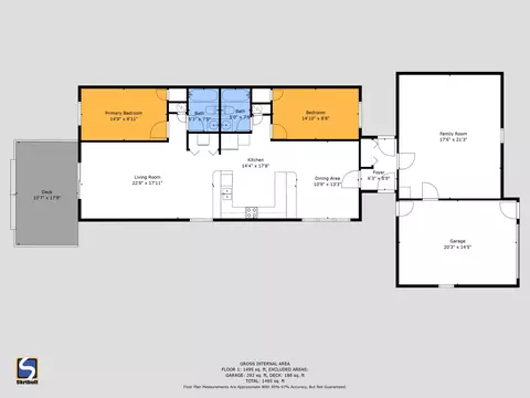 Floorplan - 19976 M-60, Three Rivers, MI 49093 photo 2 of 3