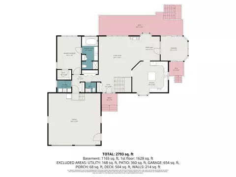 Floorplan - 4375 Pleasantview Dr, Gladwin, MI 48624 photo 1 of 2