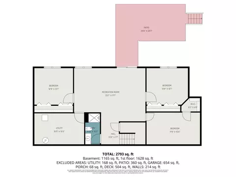Floorplan - 4375 Pleasantview Dr, Gladwin, MI 48624 photo 2 of 2