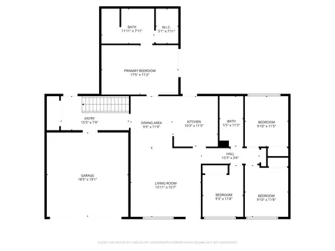 Floorplan - 3423 Balmars Ave, Jackson, MI 49201 photo 2 of 5
