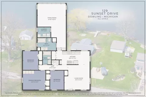 Floorplan - 129 Sunset Dr, Dowling, MI 49050 photo 1 of 1