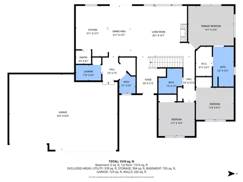 Floorplan - 8367 Bauer Ridge Ave, Jenison, MI 49428 photo 1 of 3