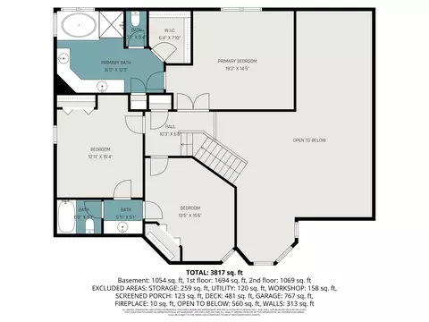 Floorplan - 2011 Knollpoint Dr NE, Ada, MI 49301 photo 2 of 3
