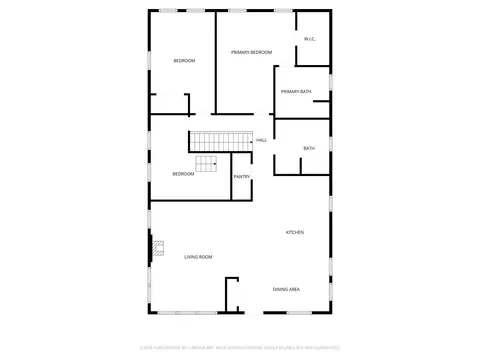Floorplan - 340 Burt Ave, Jackson, MI 49201 photo 2 of 3