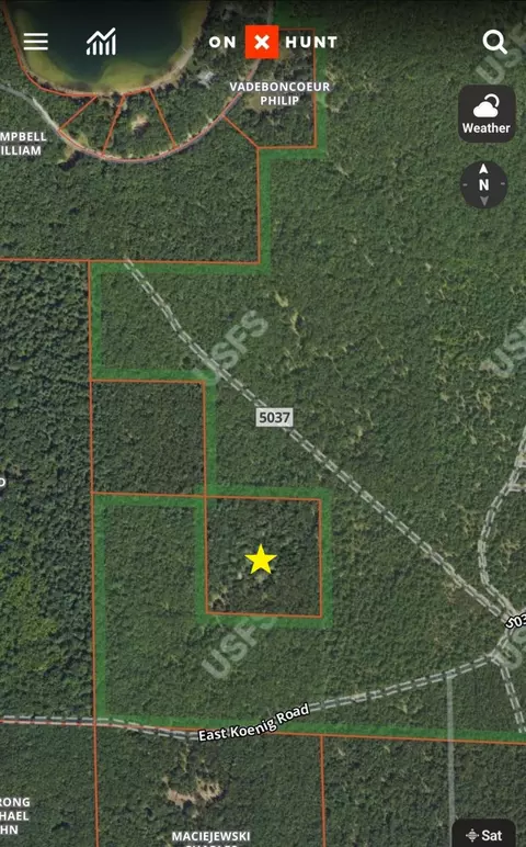 V/l E Koenig Road, Free Soil, MI 49411