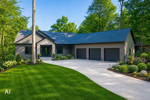 8670 N Island Dr #LOT 32 AND 33, Canadian Lakes, MI 49346