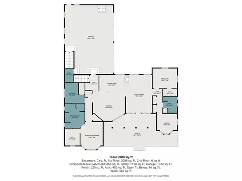 Floorplan - 3185 Totem Trl, Reading, MI 49274 photo 1 of 3
