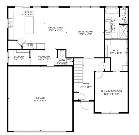 Floorplan - 754 Noble Dr, Belding, MI 48809 photo 1 of 2