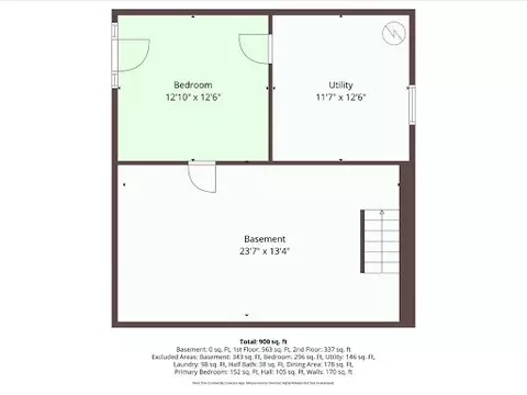 Floorplan - 3456 E Harrison Rd, Hart, MI 49420 photo 2 of 3