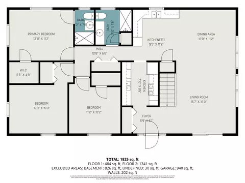 Floorplan - 3344 E Hansen Rd, Custer, MI 49405 photo 2 of 2