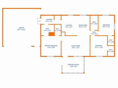 Floorplan - 2900 Pointer Dr, Saginaw, MI 48609 photo 1 of 1