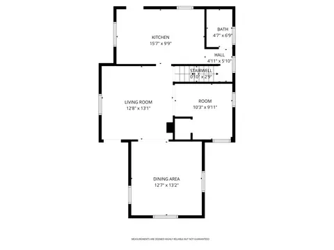 Floorplan - 508 Maple St, Three Rivers, MI 49093 photo 2 of 4