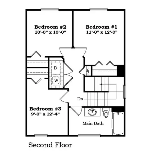 Floorplan - 526 W Ganson St, Jackson, MI 49201 photo 2 of 3