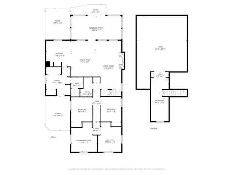 Floorplan - 3668 Sunny Dr, Sears, MI 49679 photo 6 of 6