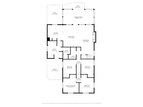 Floorplan - 3668 Sunny Dr, Sears, MI 49679 photo 4 of 6