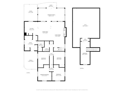 Floorplan - 3668 Sunny Dr, Sears, MI 49679 photo 3 of 6