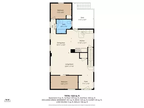 Floorplan - 407 Hinckley Blvd, Jackson, MI 49203 photo 1 of 7