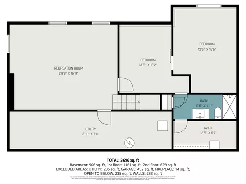 Floorplan - 1507 Wellman Rd, Dewitt, MI 48820 photo 2 of 3