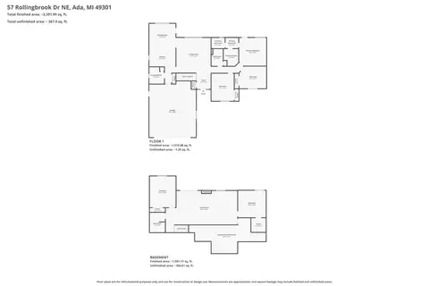 Floorplan - 57 Rollingbrook Dr NE, Ada, MI 49301 photo 2 of 3