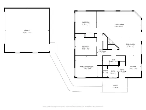 Floorplan - 4625 Lake Resort, Gladwin, MI 48624 photo 1 of 1
